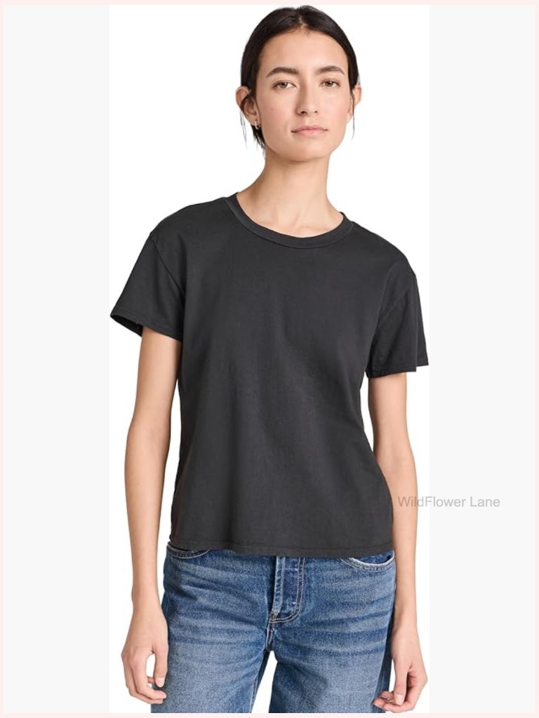 Harley Cotton Boxy Crew Tee - Lightweight Jersey